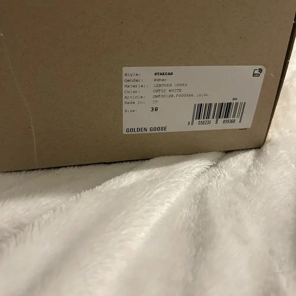 Golden Goose White Leather Low-Top Sneakers - Picture 4 of 16